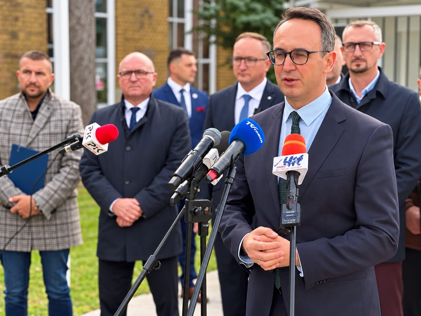 Briefing na stacji w Ciechocinku, 19 października 2026 roku